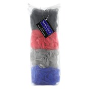 Wholesale - 4pc BATH MESH SPONGE ASST IN BAG C/P 12